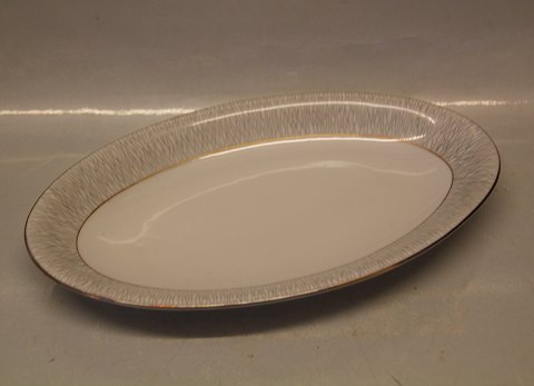 Oval cake dish 24 cm Koh-I-Noor Königl. pr. Tettau German Tableware