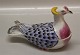 Funny Faience duck? bird bonbon box 13 x 10 cm