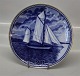Tove Svendsen Fishing and marine plates ca 19.5 cm 1976-1978-1979-1981