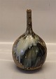 Conny Walther Danish Art pottery Vase with thin neck 29 cm