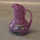 Pastel 88013 Small pink pitcher 7.5 cm Signed Kosta Boda  Ulrica Hydman-Vallien. 
Swedish Miniature Art Glass
