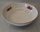 8065-427 Salatskål, rund 8 x 23 cm  Purpur Blomst  Kongelig Dansk Porcelæn 
Flettet med guldkant