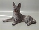 Dahl Jensen figurine 1084 German Shepherd dog lying (DJ) 24.5 cm
