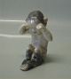 Royal Copenhagen figurine 1061 RC Faun crying KK 1909 11 x 9 cm
