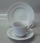 B&G Porcelain
White Coffee set of 3 pc Cup with high handle