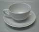White Pot  6232 Tea cup 2 dl.  (077) Design Grethe Meyer Royal Copenhagen 
Porcelain