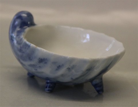 B&G Empire or Blue Traditional tableware Salt cellars on four feets ca 5 x 10 cm
