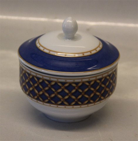 161 Sugar bowl WITH   lid 10.5 cm Liselund (New by Diana Holstein) Royal 
Copenhagen
