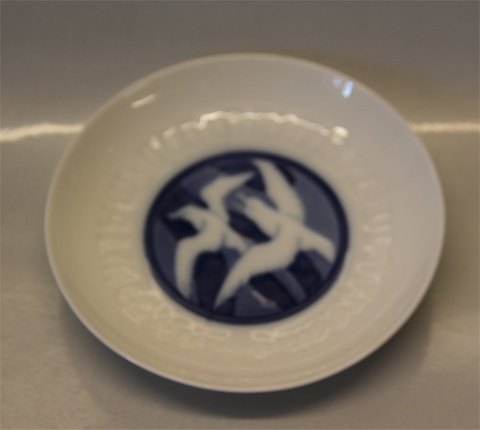 Rare Plate B&G Porcelain The Baltic Exhibition in Malmoe 13 cm