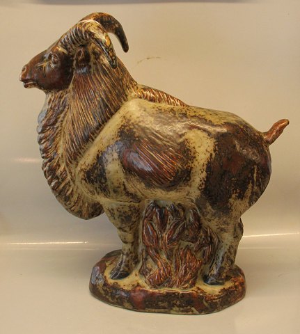 Royal Copenhagen Art Pottery (Ovis musimon) Wild Sheep 21010 RC Muflon 44 x 40 
cm December 1949 Karl Larsen 15 no