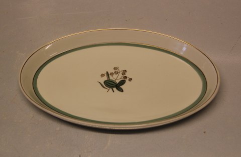 Quaking Grass 884-9499 Oval fad 23 cm # 884 Royal Copenhagen
