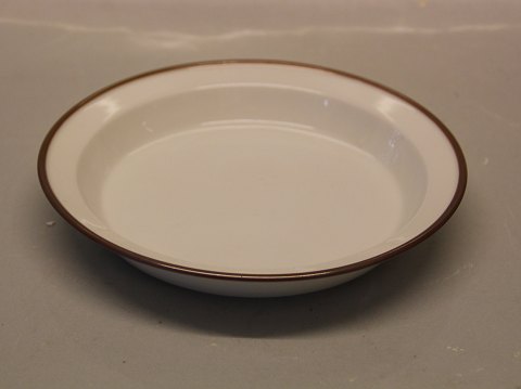 14925 Soup plate 19,5 cm Royal Copenhagen Brown Domino porcelain Plates