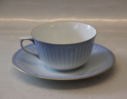 473 Tea cup 1.5 dl B&G Porcelain Blue Ballerina with gold
