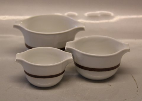 Bowls Set of 3 B&G Porcelain 597 Multifunctional cups / bowl with spouts