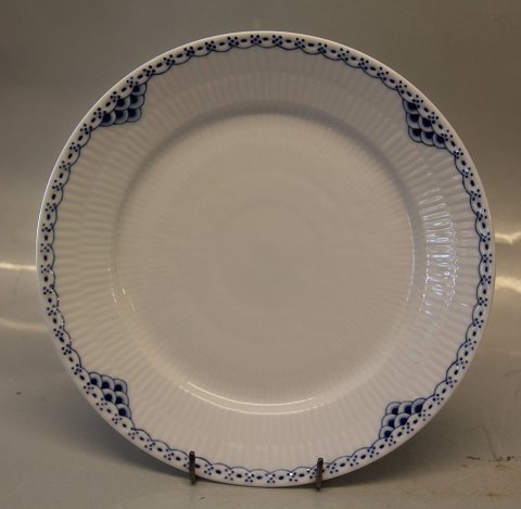 622-111 Plate 22 cm (1017271) Princess Royal Copenhagen Blue fluted Princess 
blue