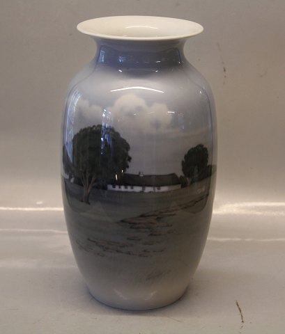 Kongelig Dansk  2751-2983 Kgl. Unika Vase 32.5 cm Ørnebjerghuset Rebild 
