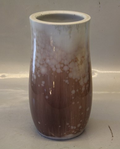 Royal Copenhagen 67 RC Vase with Crystal Glaze 25 x 12 cm Signed VE C 127 Valdemar Engelhart