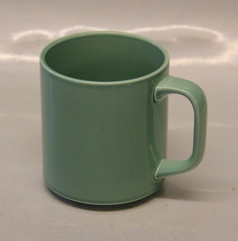 Green 3097 Mug 9 cm 25 cl (495) Royal Copenhagen faience Green top or Green line 
-4 ALL Seasons
