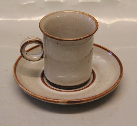 Coffee cup 7.5 x 7 cm & saucer 13.3 cm Stogo Ceramic Stoneware Tableware 
