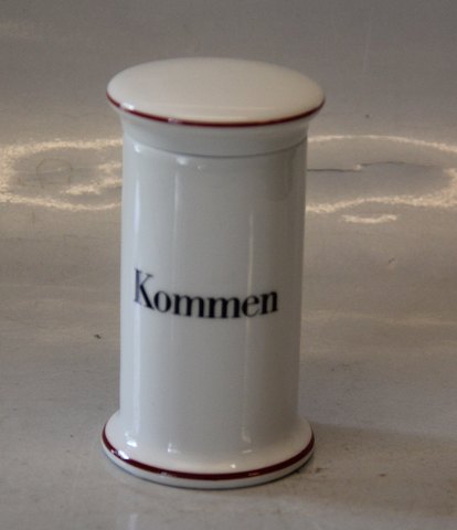 B&G -497 Kommen (Caraway) 11,5 cm Red line Bing & Groendahl White Dinnerware, 
Magnussen