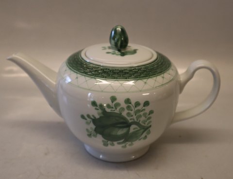 1106-12 Tea Pot  0,9 l   Aluminia Faience Green Tranquebar

