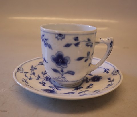 106 / 108 b Mocha / espresso 5.5 cm /0,75 dl (061) & saucer 12 cm  (108b - 463) 
 B&G Blue Butterfly porcelain 

