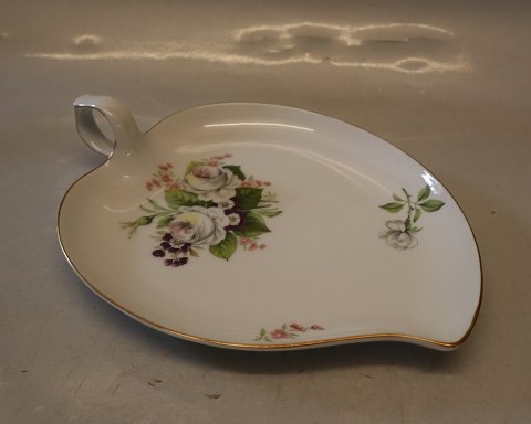 199 Leaf shaped dish, (large) 25 cm (357)
 Paris B&G Porcelain
