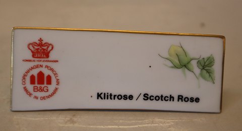 Scotch Rose B&G Porcelain Dealer Sign for Advertising:
