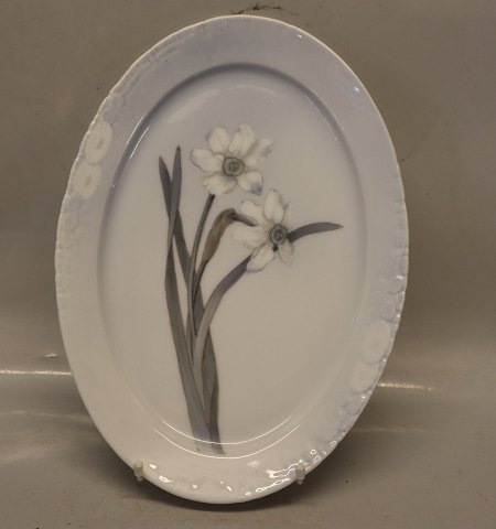 Art Nouveau 108 -10008 RC Oval Platter 38.5 x 17.5 cm On the Margueritte form 
2nd pre 1923 Royal Copenhagen