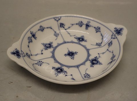 484-1 Spejlægfad m/to hanke, 18 cm Kongelig Dansk Porcelæn Musselmalet 
