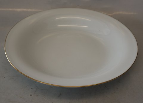 022 Stor dyb tallerken 21,5 cm (322) Leda B&G porcelæn