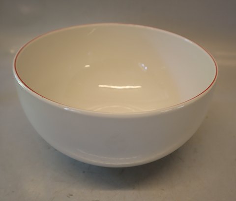 RED line 3036 Bowl 11 x 21 cm (578) -4 ALL Seasons Royal Copenhagen faience Red 
Top