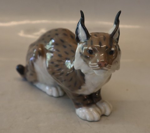 1329 RC Lynx 12 x 17 cm Peter Herold 1911  Royal Copenhagen