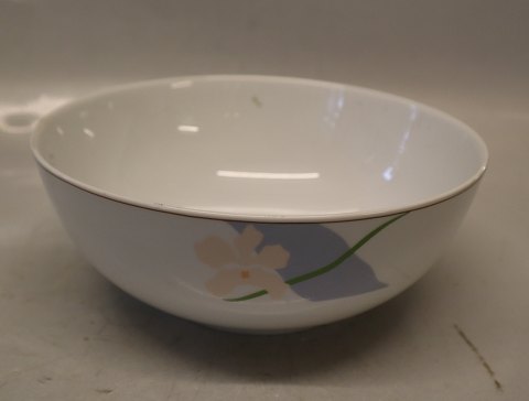 313 Bowl 2 l, ca 8.5 x 22 cm Blue Orchide Modern B&G Pattern