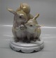 Royal Copenhagen figurine 416 RC Squirrels - pair Chr. Thomsen 1902 19 cm