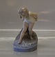 Royal Copenhagen figurine 
1229 RC Girl Bathing Chr. Thomsen 14 x 9 cm