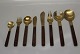 Almue Cohr Flatware Brass & Teak