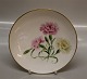 Royal Copenhagen 
Danish Plate
17.5 cm Decorated with pink flowers and gold rim - pre 1898