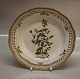 Flora Danica Danish Porcelain
20-3553 "Mentha gemtilid var. Glabrata" from 1969 Stand for Large Round Fruit 
basket/Pierced Dinner Plate New #: 637 Size: 9 ¾"