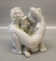 Dahl Jensen figurine
1176 Naked woman and faun Blanc de chine (Jens Jakob Bregnø) 19 x 16 cm