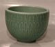 Aluminia Copenhagen Faience
2644 Marselis Green bowl 8.8 x 12 cm Nils Thorson 1953
