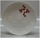 Royal Copenhagen 
Plate 1876-1976 RC Danish Red Cross Design His Royal Highness Prince Henrik of 
Denmark