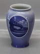 Royal Copenhagen 1910-1935 RC Collectible Rundskuedagen Vase 25 anniversary 15 
cm Old Little belt bridge
