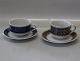 081-073 Tea cup & saucer Liselund Royal Copenhagen Modern