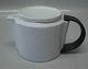 HANK Bing & Groendahl White Dinnerware, Magnussen 831 Tea pot witho lid 9 x 19 
cm
