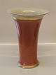 Royal Copenhagen 212-2673 RC Crackle Red - grey - gold Trumphet Vase  27 x 19.5 
cm Craquelé, (Crackelure)
