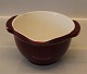 Kronjyden Randers Retro Bowl # 53 Bordeaux - oxblood bowl 9 x 16.5 cm