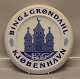 B&G Porcelain Large round dealer sign 32 cm
Bing & Grøndahl