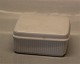 Royal Copenhagen 4441 RC White Butterbox with ribbed sides 5 x 9.5 x 11.5 cm, 
Blanc de Chine