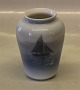 Royal Copenhagen 1100-1740 RC Marine vase 10.5 cm